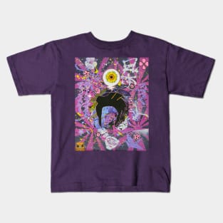 The Sunflower Samurai Fuu Samrai Champloo [ By #ArtIzMuzikForTheEyez ] Kids T-Shirt